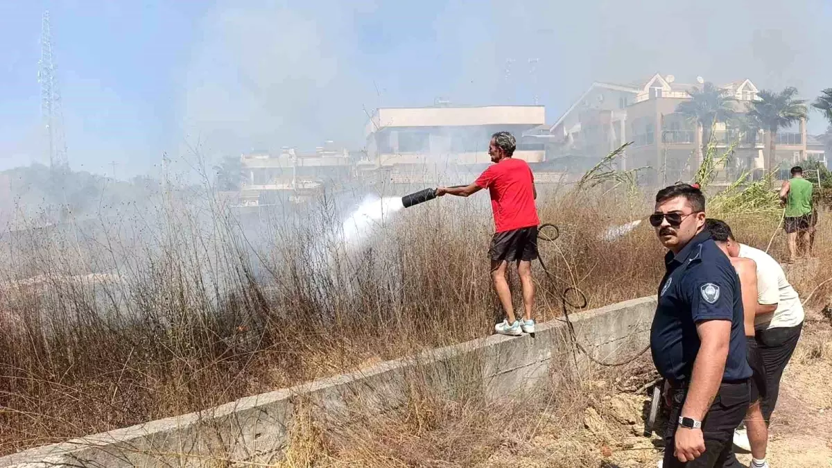 Manavgat’ta Villa Yangını