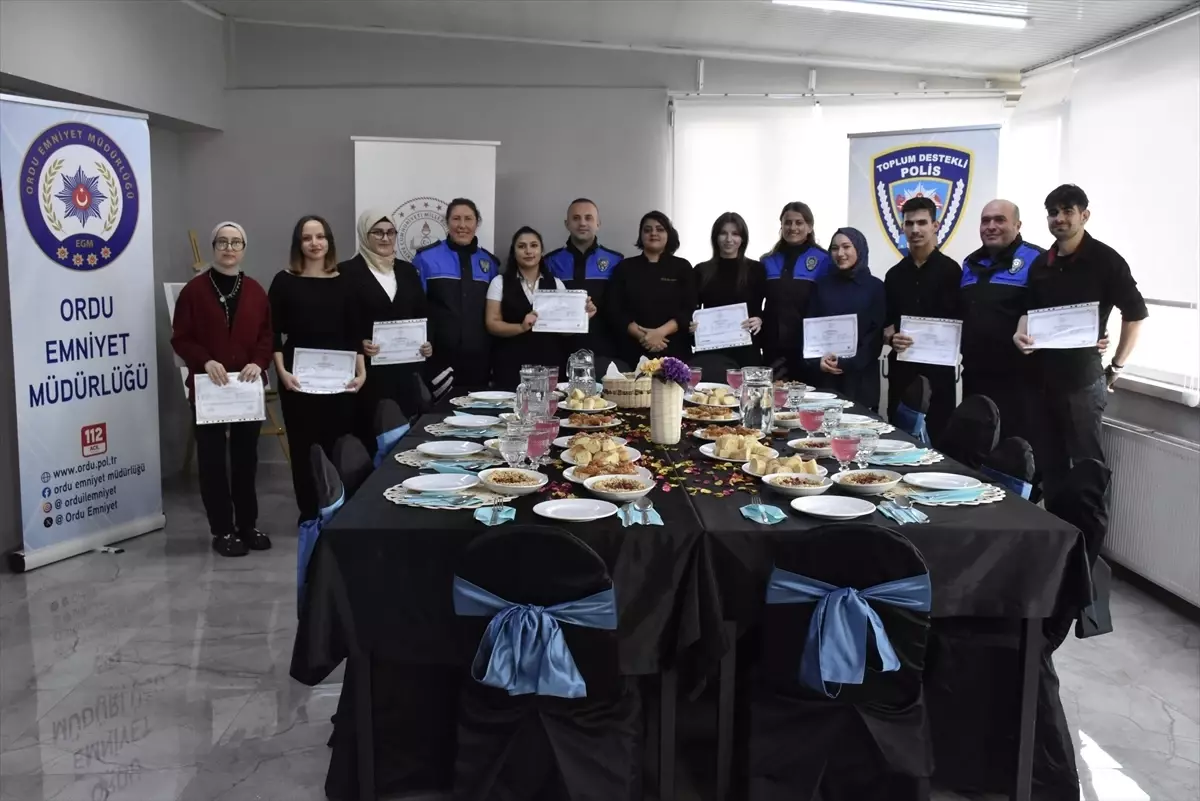 Ordu’da Aşçı Yardımcılığı Kursu Düzenlendi