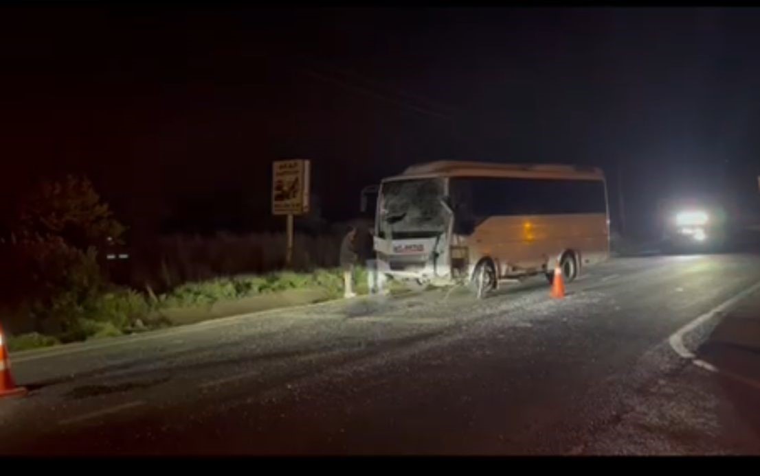 Tekirdağ’da servis araçları çarpıştı: 8 işçi yaralı