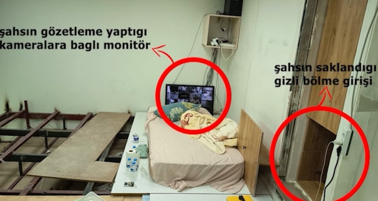 Firari hükümlü ‘gizli odada’ yakalandı