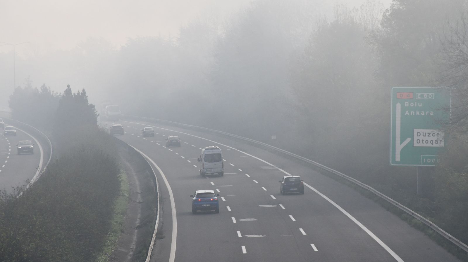 Meteorolojiden sis ve pus uyarısı