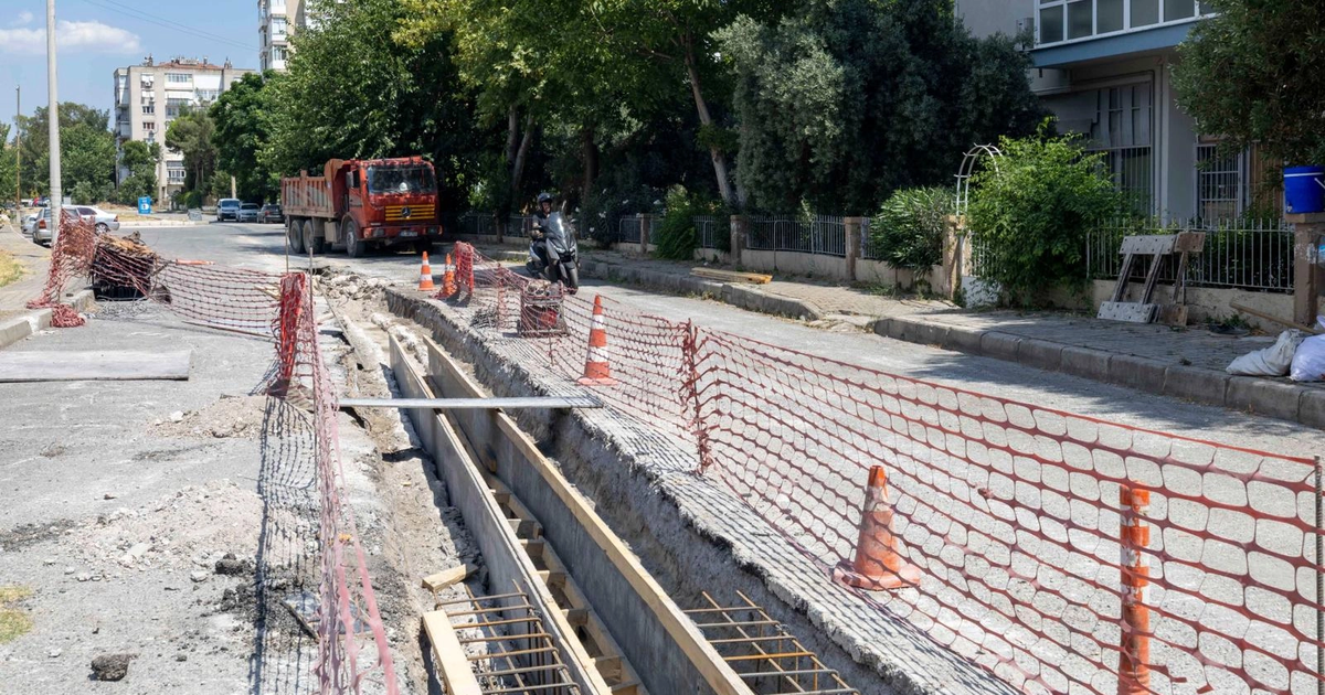 Izmirin kuzeyinde altyapi gucleniyor EFBMJ34X