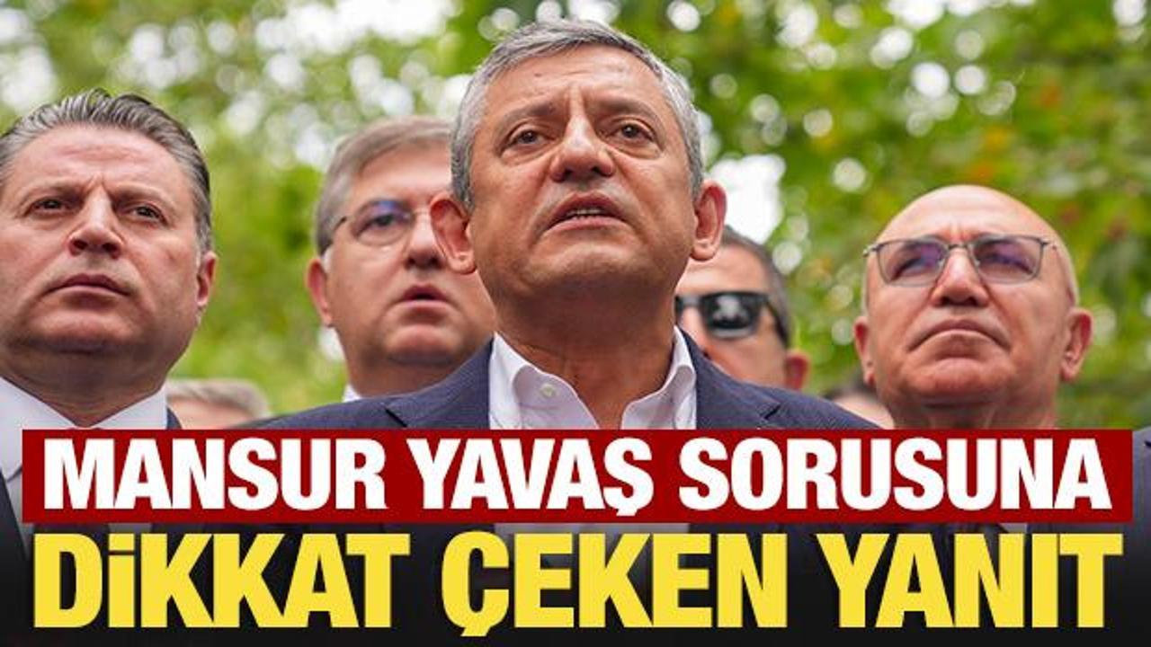 Ozgur ozelden son dakika mansur yavas aciklamasi IfAjZSnh