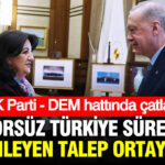 Terorsuz turkiye surecini dugumleyen talep ortaya cikti ak parti dem hattinda catlak ru41Gq9F