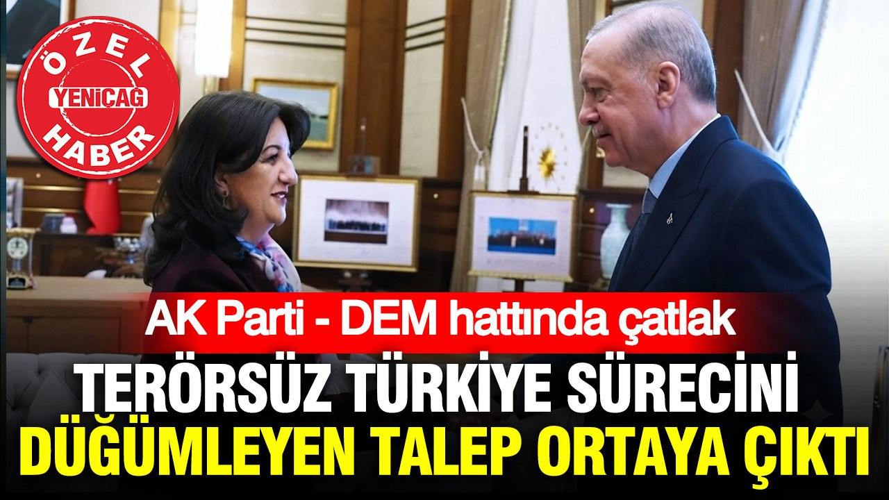 Terorsuz turkiye surecini dugumleyen talep ortaya cikti ak parti dem hattinda catlak ru41Gq9F