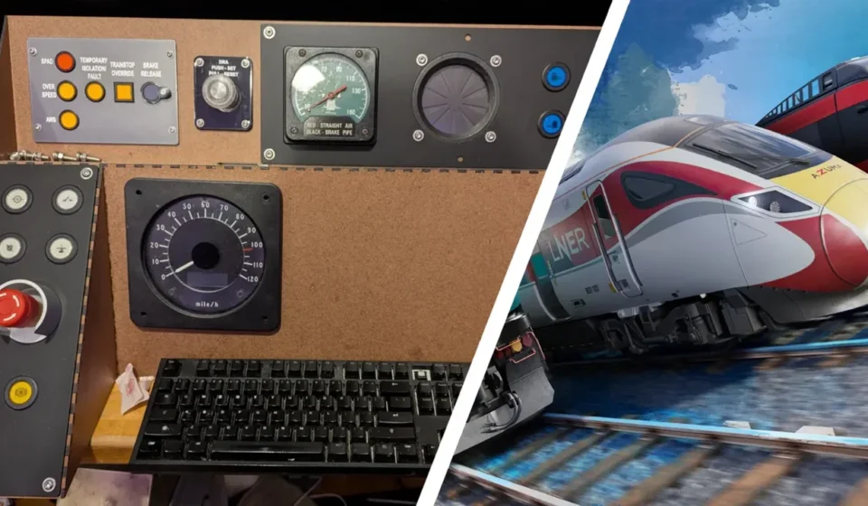 Gerceginden farksiz simulator tutkunundan dev tren simulasyonu projesi d7X3DlHP